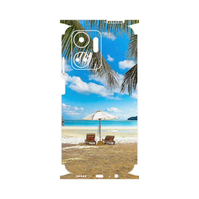 برچسب پوششی ماهوت مدل Beach-FullSkin مناسب برای گوشی موبایل آنر X7a