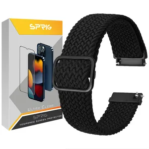 بند اسپریگ مدل Braided Loop Solo مناسب برای ساعت هوشمند سامسونگ Galaxy Watch 4 40mm / watch 4 42mm / watch 4 44mm / watch 4 46mm / Watch 5 40mm / Watch 5 44mm / Watch 5 pro 45mm