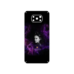 MAHOOT Natalie Portman Cover Sticker for Xiaomi Poco X3 NFC