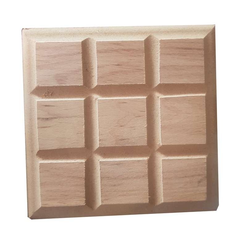 تخته چوب مدل مغز MDF کد X-10 بسته 6 عددی