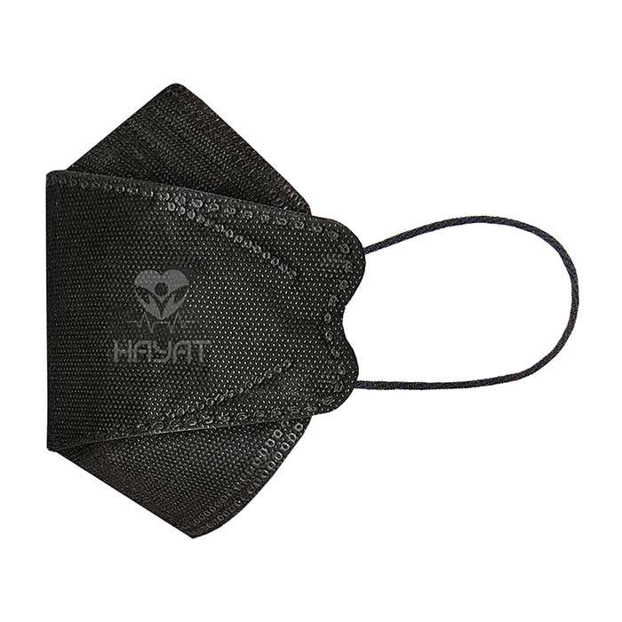 ماسک تنفسی حیات پوشش پاک مدل پنج لایه سه بعدی بسته 10 عددی