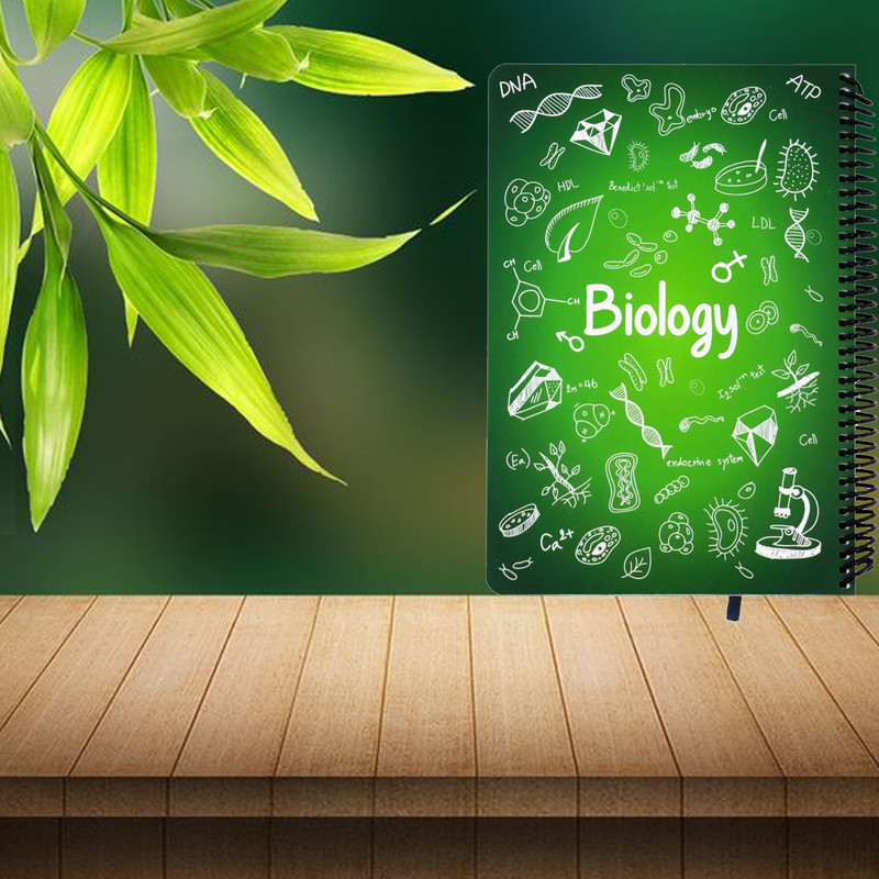 دفتر 100 برگ دات نوت طرح زیست شناسی مدل هارد کد B5