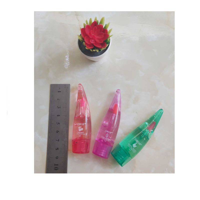 برق لب مایع اوروف مدل آلوئه ورا مجموعه 3 عددی