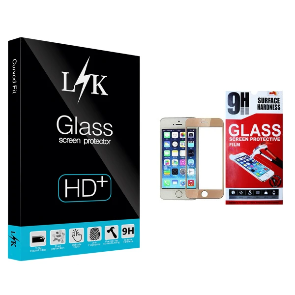محافظ صفحه نمایش ال کی مدل +LITE مناسب برای گوشی موبایل اپل Iphone 5