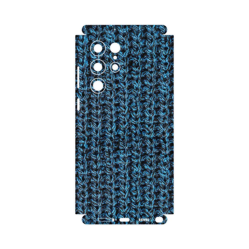 برچسب پوششی ماهوت مدل Fabric Texture 2-FullSkin مناسب برای گوشی موبایل سامسونگ Galaxy S22 Ultra 5G
