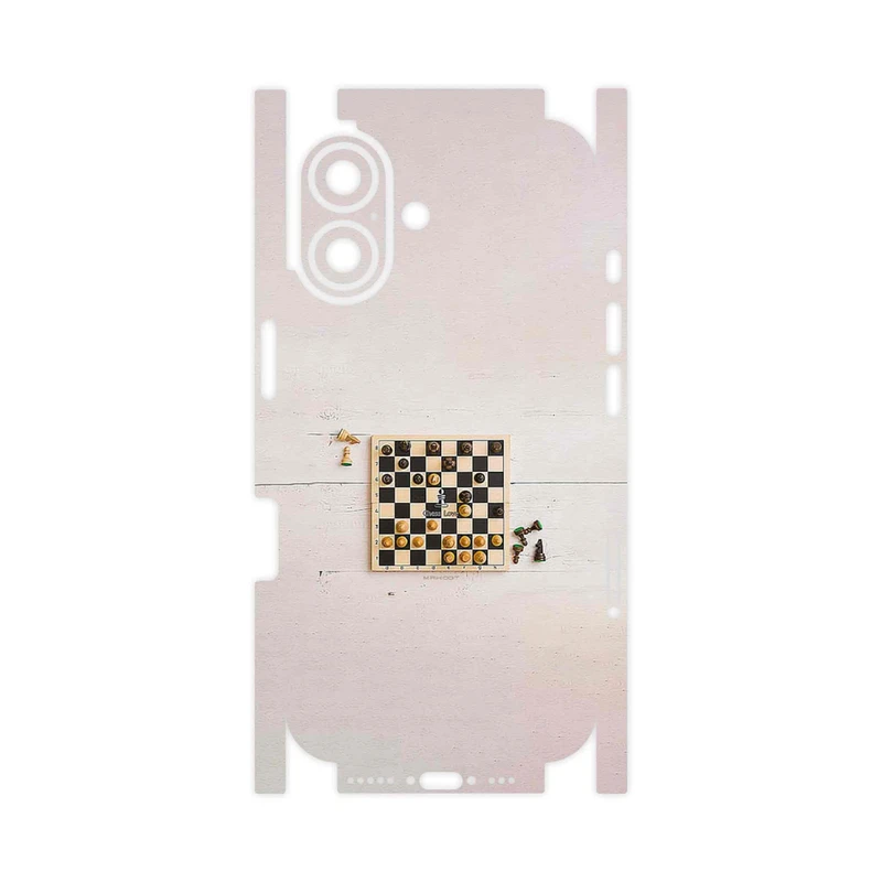 برچسب پوششی ماهوت مدل Chess-FullSkin مناسب برای گوشی موبایل اپل iPhone 16