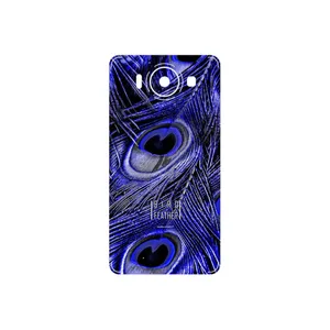 MAHOOT Purple Feather Cover Sticker for Microsoft Lumia 950