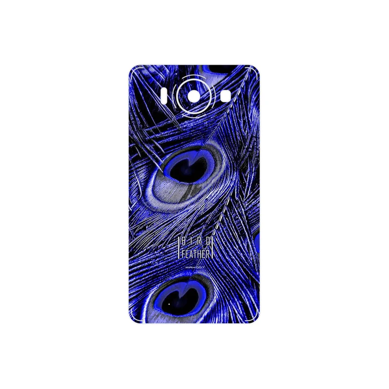 برچسب پوششی ماهوت مدل Purple Feather مناسب برای گوشی موبایل مایکروسافت Lumia 950