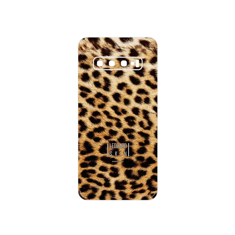 برچسب پوششی ماهوت مدل Leopard Skin مناسب برای گوشی موبایل سامسونگ Galaxy S10