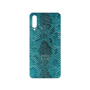 MAHOOT Blue Snake Skin Cover Sticker for Samsung Galaxy A50s