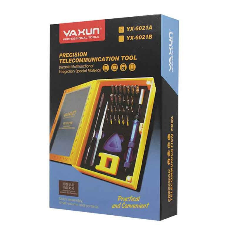 مجموعه 60 عددی سری پیچ گوشتی یاکسون مدل YX-6021A