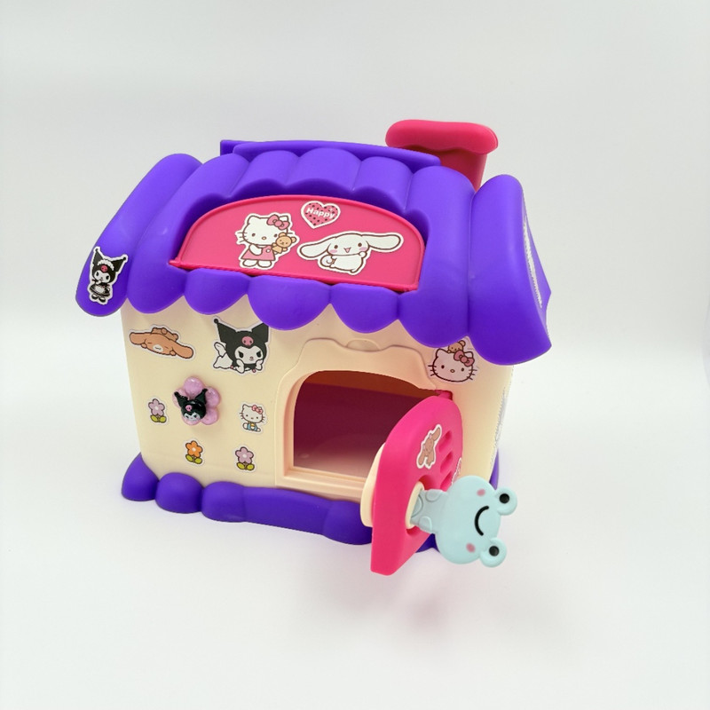 قلک مدل کلبه کرومی کلید و تراش دار