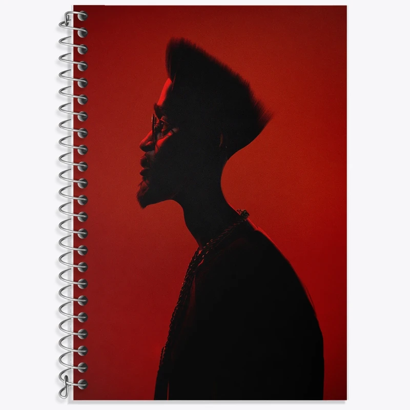 دفتر زبان 50 برگ خندالو مدل دو خط طرح De La Soul کد F774