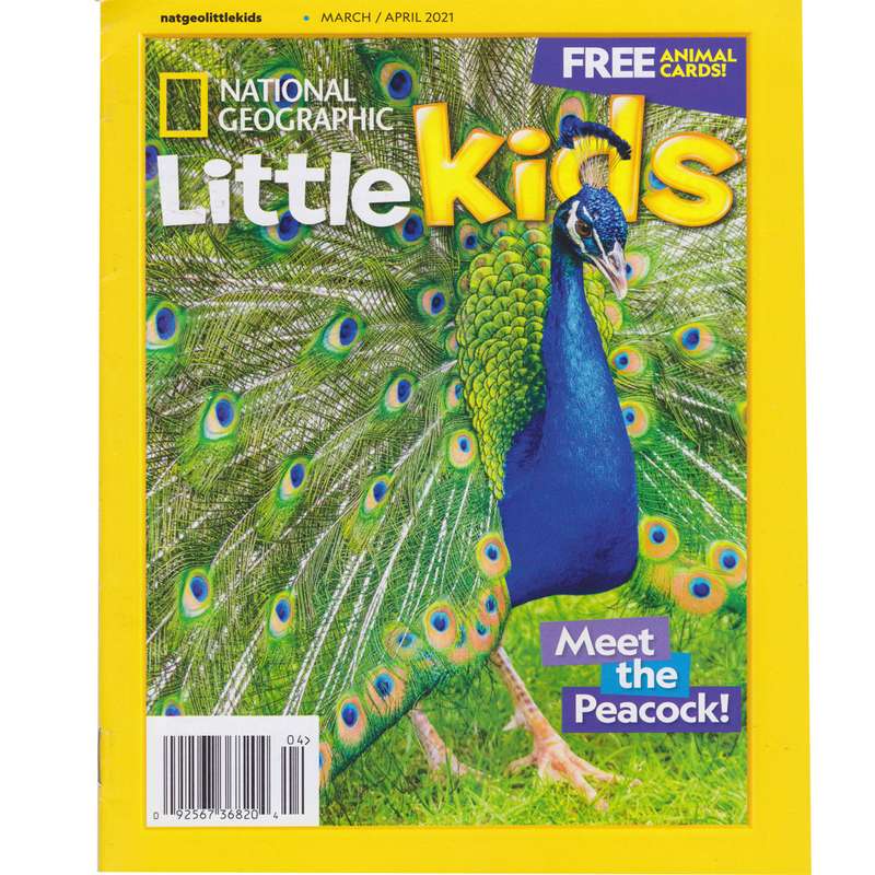 مجله National Geographic Little Kids مارچ آوریل 2021