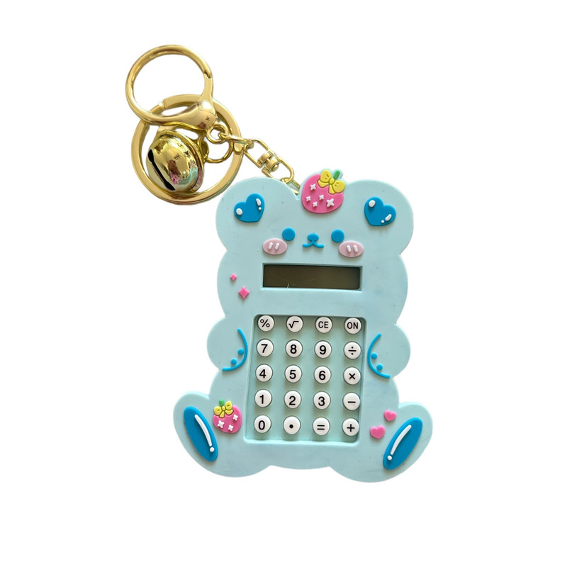 جاکلیدی دخترانه مدل ماشین حساب خرسی