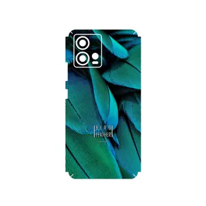 MAHOOT Green Feather Cover Sticker for Motorola Edge 30 Fusion