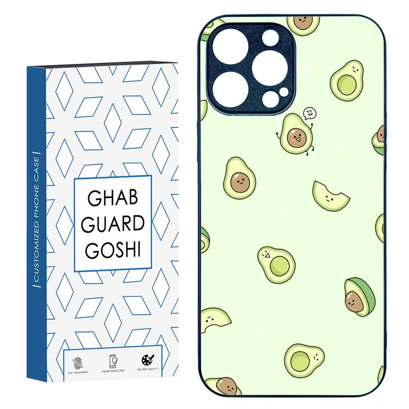 کاور قاب گارد گوشی طرح آووکادو کد TPU-259 مناسب برای گوشی موبایل اپل IPHONE 15 PRO MAX