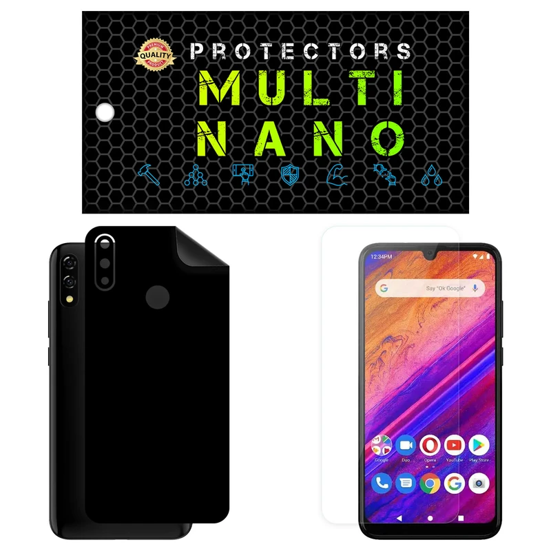 محافظ صفحه نمایش مولتی نانو مدل X-SFM مناسب برای گوشی موبایل بلو Vivo XL5 به همراه برچسب پوششی