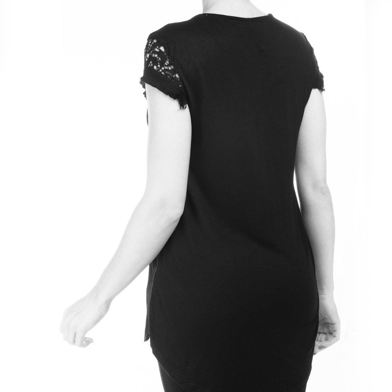 بلوز آستین کوتاه زنانه مدل مجلسی کد 707