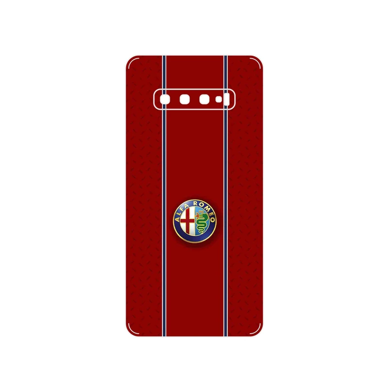 برچسب پوششی ماهوت مدل Alfa Romeo مناسب برای گوشی موبایل سامسونگ Galaxy S10 Plus