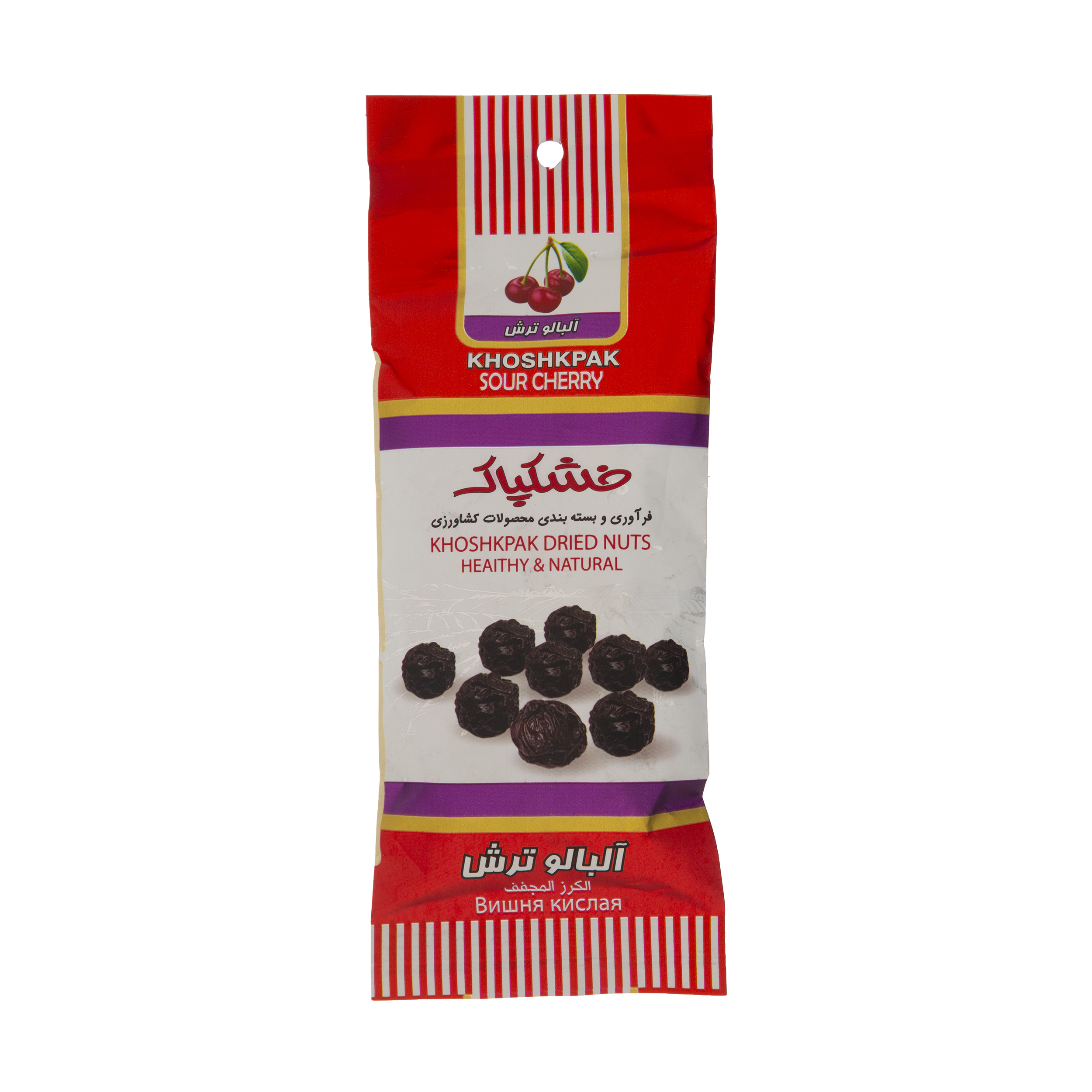 آلبالو ترش خشکپاک - 65 گرم