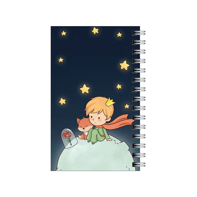 دفترچه یادداشت مدل to do list طرح شازده کوچولو کد 7065447