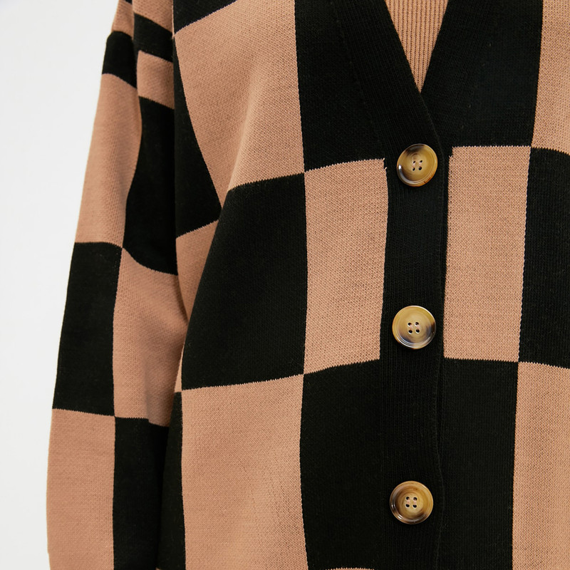 ژاکت زنانه مدل 132882263 طرح ترندیول