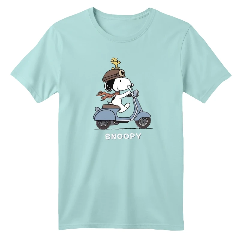 تی شرت آستین کوتاه بچگانه مدل اسنوپی و موتور