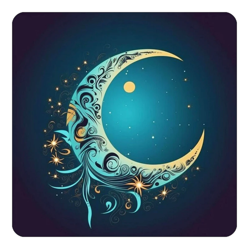 مگنت کاکتی طرح ماه و ستاره مدل mp50997