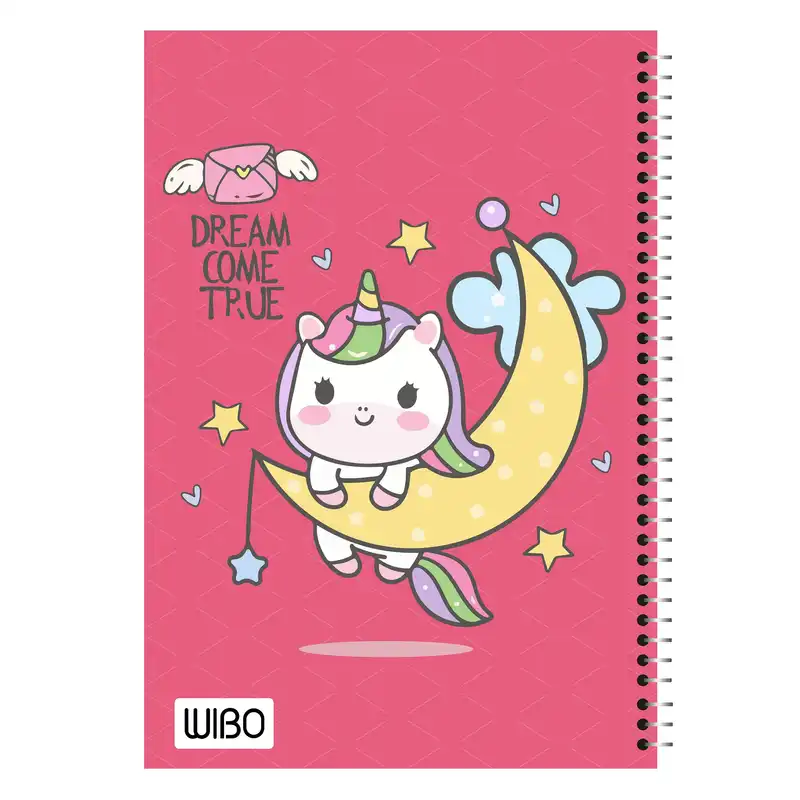 دفتر نقاشی 50 برگ ویبو مدل دخترانه بسته 6 عددی