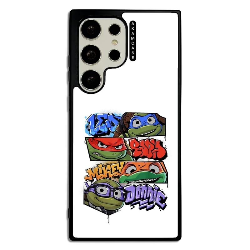 کاور آکام مدل AMC-WSGS23U-NINJA TURTLES11 مناسب برای گوشی موبایل سامسونگ Galaxy S23 Ultra