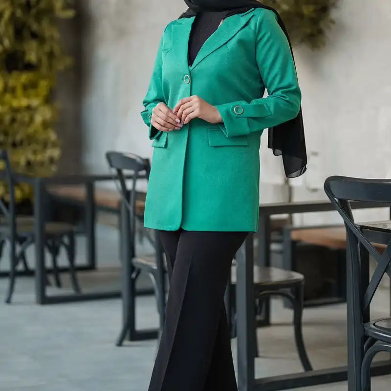 مانتو کتی زنانه السانا مدل بارانا کد 142621