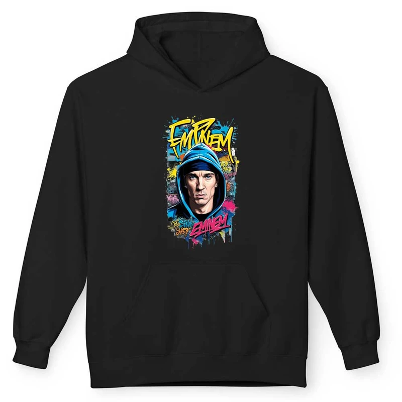 هودی مردانه پاد آفرین مدل امینم خواننده کد 1133