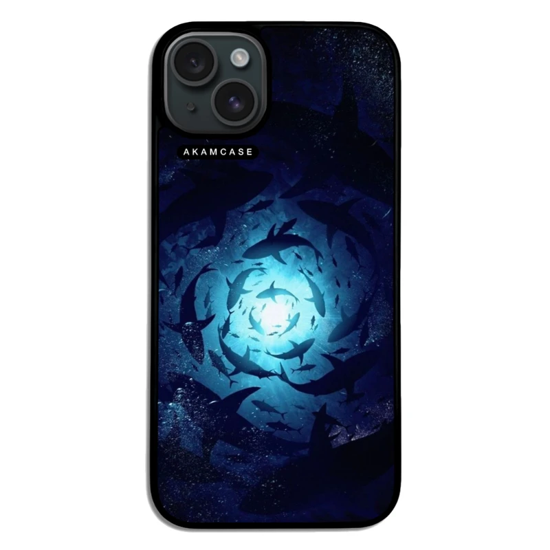 کاور آکام مدل AMC-WA15PLUS-BLUE-15 مناسب برای گوشی موبایل اپل iPhone 15 Plus