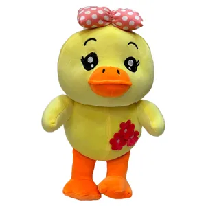 عروسک طرح اردک پاپیونی ارتفاع 40 سانتی متر