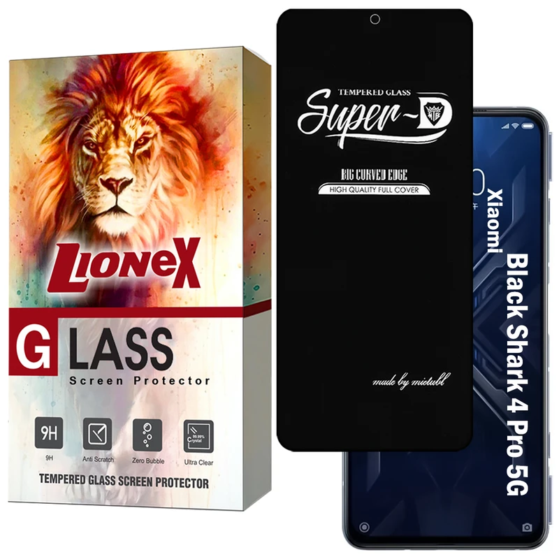 محافظ صفحه نمایش لایونکس مدل SUPERDNL مناسب برای گوشی موبایل شیائومی Black Shark 4 Pro