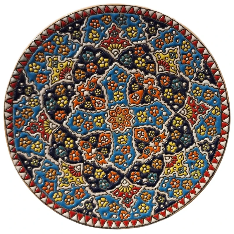 بشقاب میناکاری کد MINSOF20