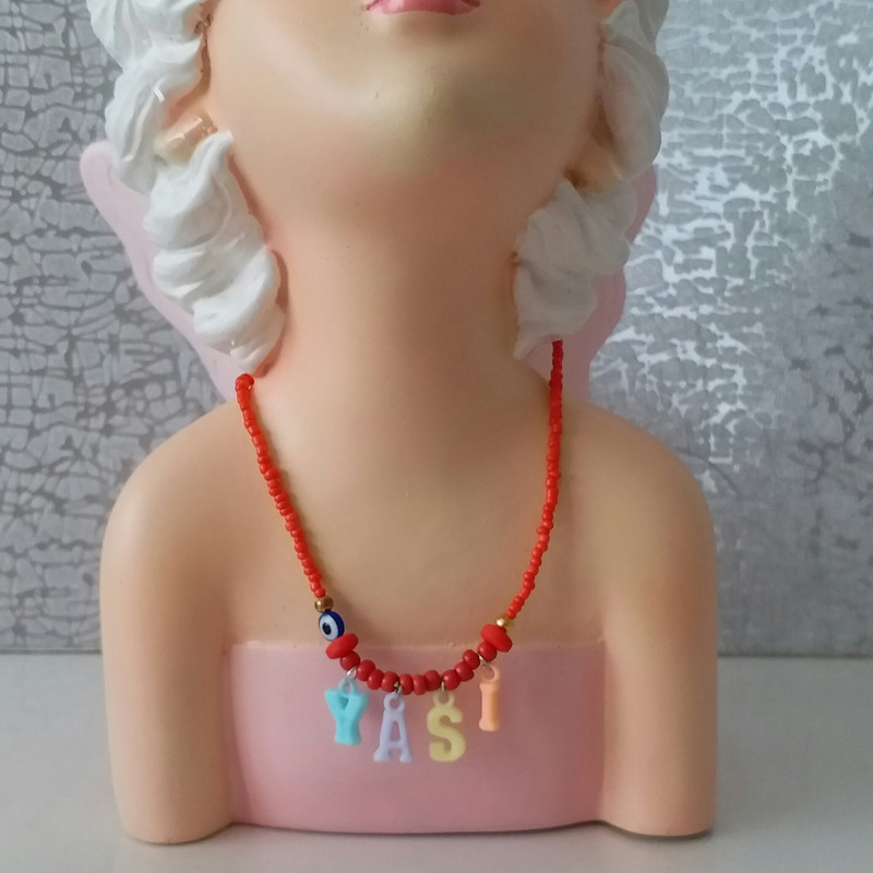 گردنبند دخترانه مدل تابستانی کد G132 گردنبند دخترانه مدل تابستانی کد G132