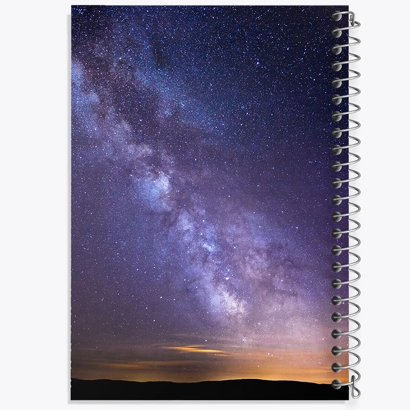 دفتر شطرنجی 50 برگ خندالو مدل کهکشان کد F265