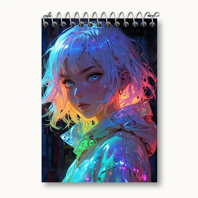 دفتر یادداشت 50 برگ خندالو طرح دخترانه کد N2034