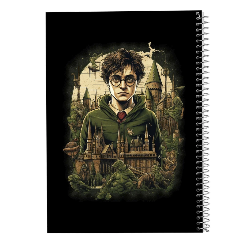 دفتر لیست خرید 50 برگ مدوپد مدل هری پاتر harrypotter کد DF10267