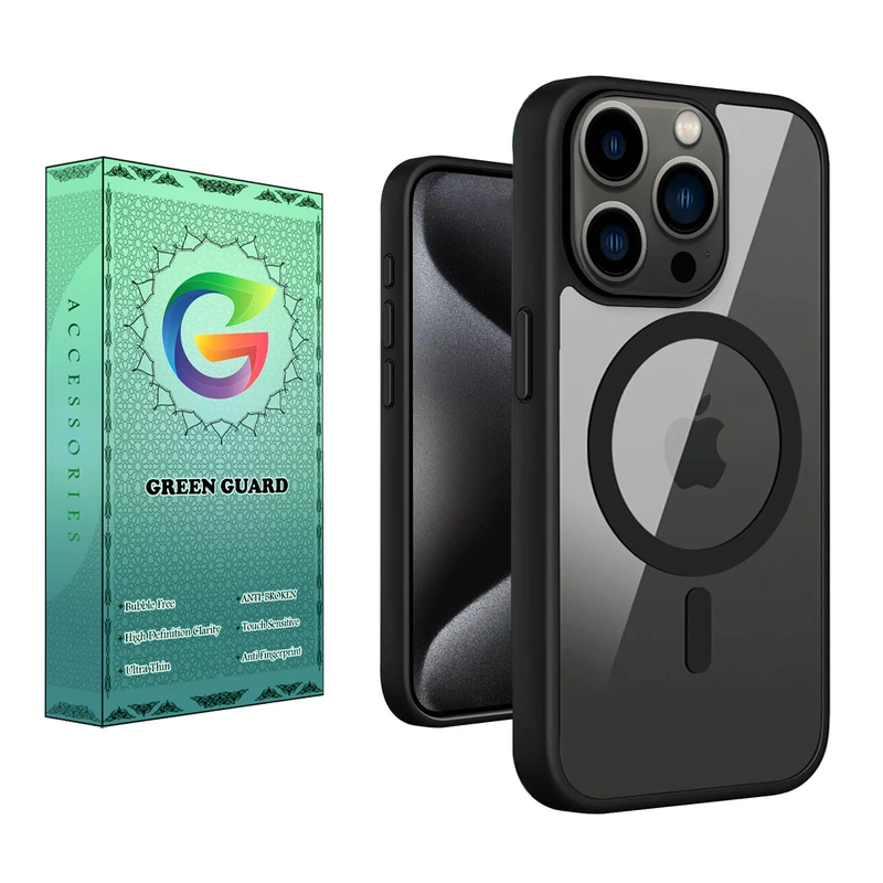 کاور گرین گارد طرح Magsafe-Color کد KL_J64 مناسب برای گوشی موبایل اپل Iphone 15 Pro Max