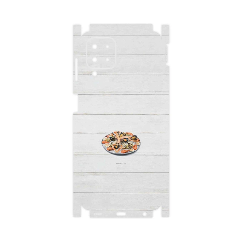 برچسب پوششی ماهوت مدل Seafood-FullSkin مناسب برای گوشی موبایل سامسونگ Galaxy A22 4G