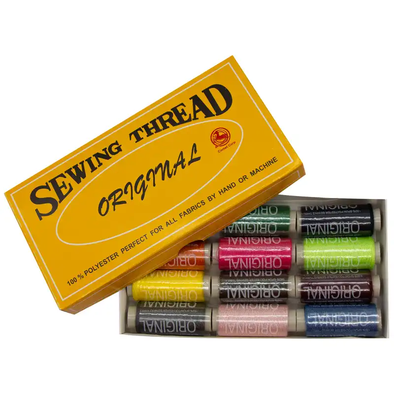 نخ خیاطی کد G13 مجموعه 12 عددی