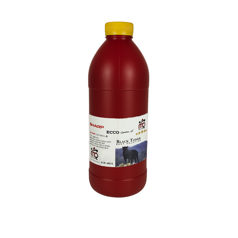 تونر شارژ مشکی 450 گرمی مستر تونر مدل شارپ کد ECCO