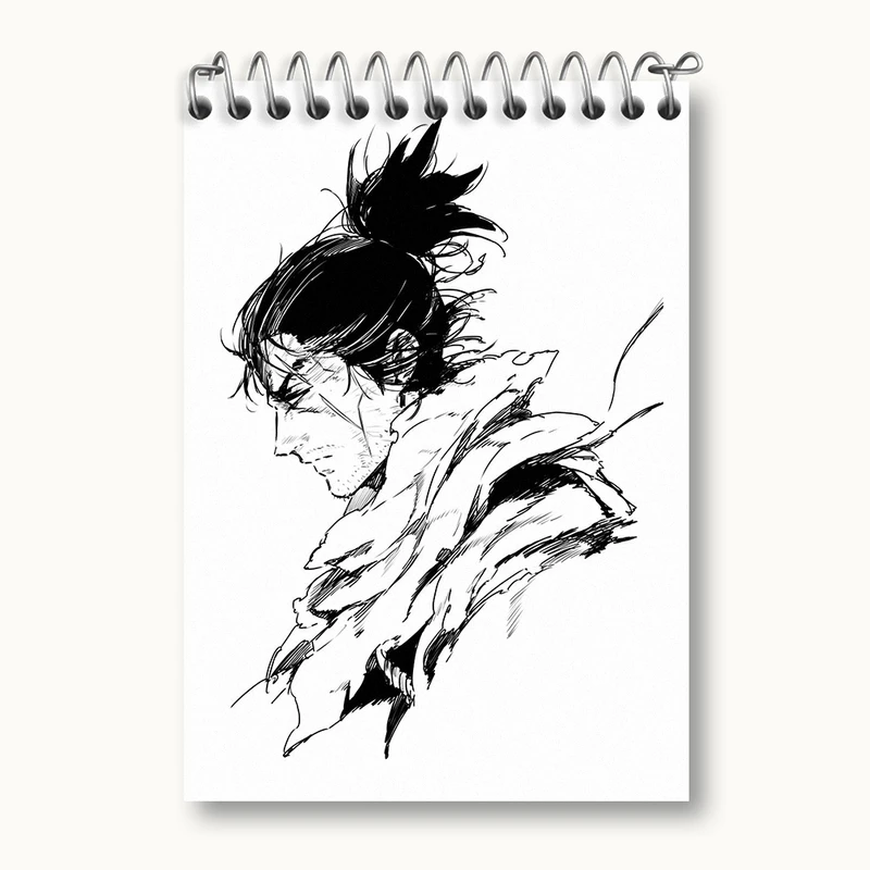 دفتر یادداشت 50 برگ خندالو مدل بازی سکیرو (sekiro) کد 31698