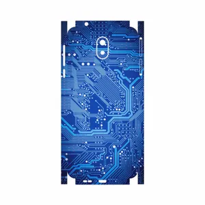 MAHOOT Blue Printed Circuit Board-FullSkin Cover Sticker for Nokia 3.1