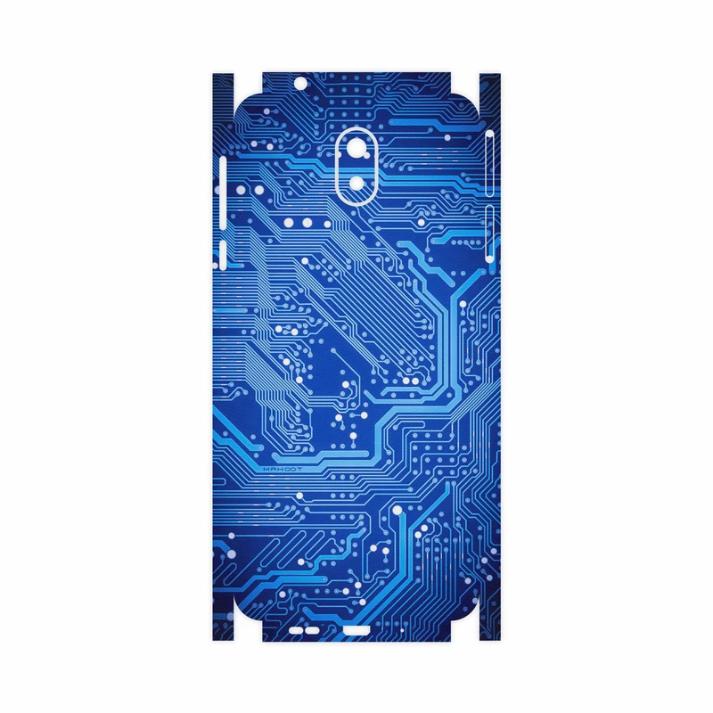 برچسب پوششی ماهوت مدل Blue Printed Circuit Board-FullSkin مناسب برای گوشی موبایل نوکیا 3.1