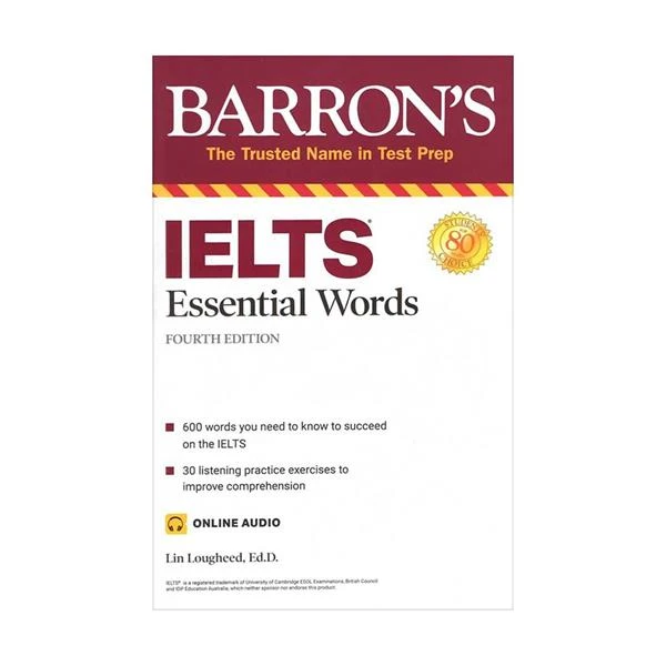 کتاب Barrons IELTS Essential Words 4th اثر Lin Lougheed انتشارات Barrons