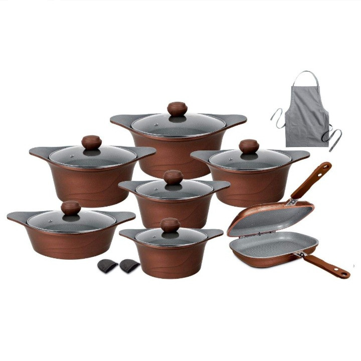 سرویس پخت و پز ۱۷ پارچه ای تی سی مدل a103